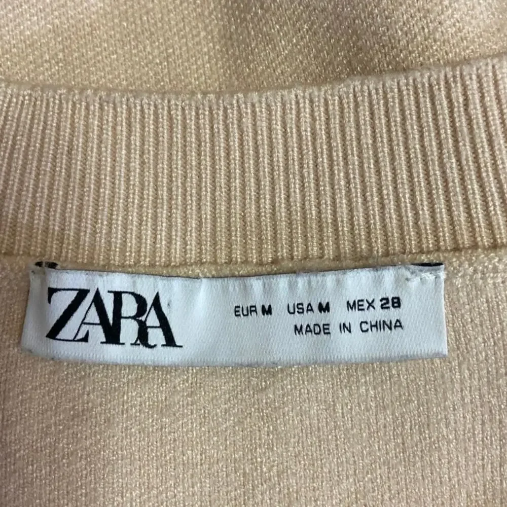 Zara cream knitted